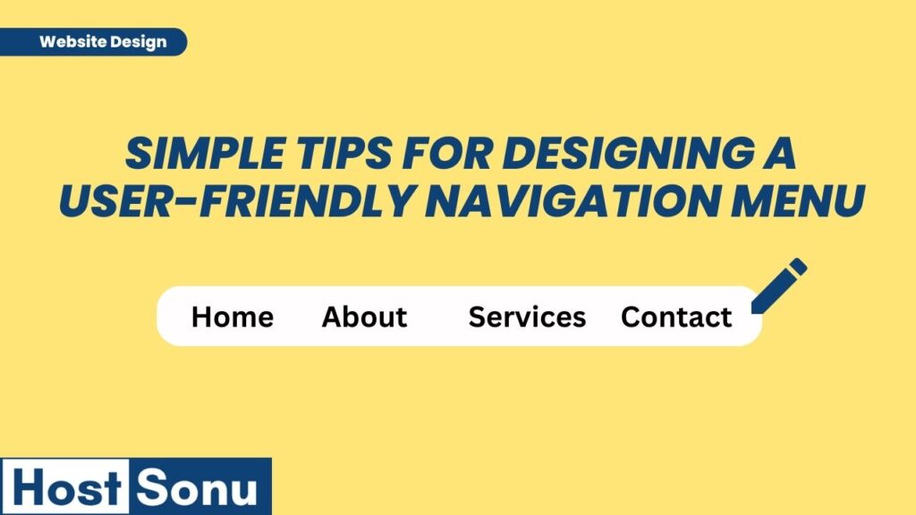 User-friendly Navigation Menu